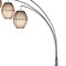 Homeroots Bronze Metal Arc Lamp45 x 12.5 x 82 in. 372651 - alternate 3